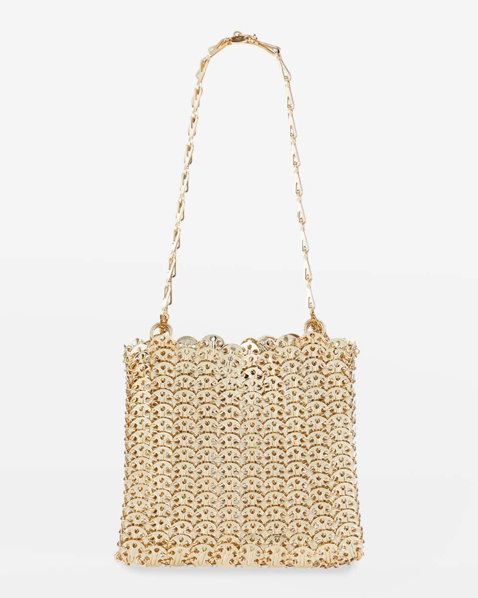 Iconic 1969 Metallic Disc Shoulder Bag